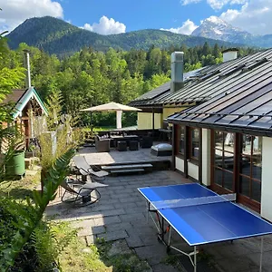 C4s Come4stay - Alpenblick Watzmann-kehlstein - Lage Im Berchtesgadener Land I Bis Zu 10 Personen I Grosse Terrasse Mit Blick Auf Berge I Smart Tv I Billiard I Wlan I Kostenloser Parkplatz Apartment